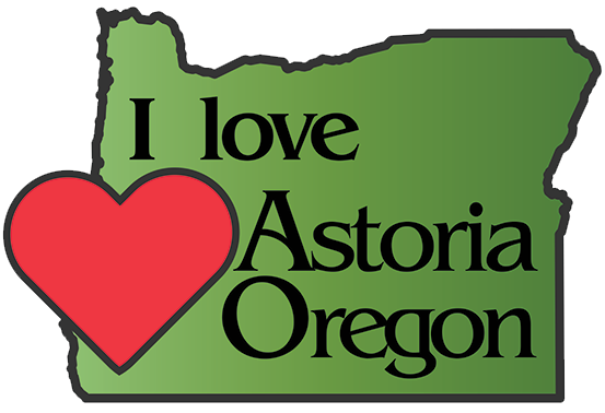 I Love Astoria Oregon